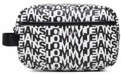Tommy Jeans Geantă pentru cosmetice Tommy Jeans Tjm Essential Washbag Logomania AM0AM10795 Negru