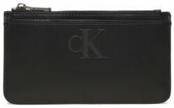 Calvin Klein Jeans Etui pentru carduri Calvin Klein Jeans Sleek Coin Purse Solid K60K610338 Negru