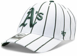 47 Brand Șapcă 47 Brand MLB Oakland Athletics Bird Cage 47 MVP B-BDCG18WBV-WH Alb