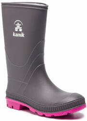 Kamik Cizme de cauciuc Kamik Stomp EK4149 Chercoal Magenta