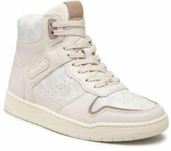 Coach Sneakers Coach Hi Top Coated Canvas CD304 Chalk