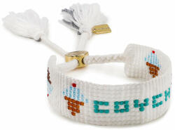 Coach Brățară Coach Ice Cream Bead Brc C9683 White/Gold