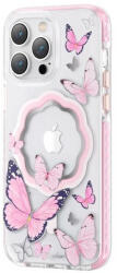 Kingxbar Husa Kingxbar Butterfly Series pentru iPhone 14 Plus Pink (6959003508508)