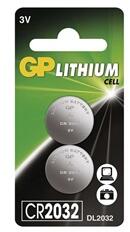 GP Batteries GP B15323 CR2032 lítium gombelem 2db/bliszter (B15323) - bestbyte