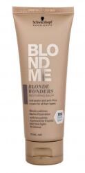 Schwarzkopf Blond Me Blonde Wonders Restoring Balm nem kiöblítendő hajbalzsam szőke hajra 75 ml nőknek