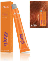 LAKMÉ COSMETICS Vopsea de par demipermanenta 8/40 blond deschis cupru Gloss 60ml (8429421384018)