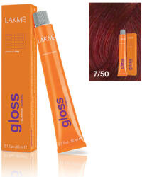 LAKMÉ COSMETICS Vopsea de par demipermanenta 7/50 blond mahon Gloss 60ml (8429421375016)