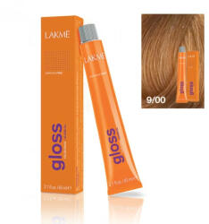 LAKMÉ COSMETICS Vopsea de par demipermanenta 9/00 blond deschis Gloss 60ml (8429421390019)