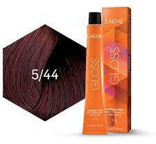 LAKMÉ COSMETICS Vopsea de par demipermanenta 5/44 castaniu mahon cupru Gloss 60ml (8429421354417)