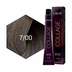 LAKMÉ COSMETICS Vopsea de par permanenta 7/00 blond mediu Collage 60ml (8429421270014)