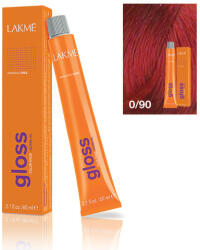 LAKMÉ COSMETICS Vopsea de par demipermanenta 0/90 rosu Gloss 60ml (8429421309011)