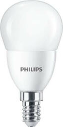 Philips LED izzó, E14, kisgömb, P48, 7W, 806lm, 4000K, PHILIPS CorePro (PLED55) (929002973302)