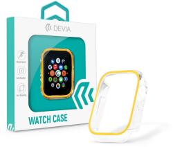 DEVIA Apple Watch szilikon védőtok - Devia Luminous Series Shockproof Case For iWatch - 40 mm - golden (ST365324) (ST365324)