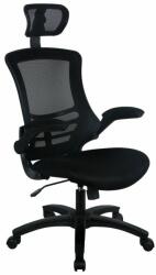 Sprint SPRM001-K irodai forgószék, hálós háttámlával, 110kg - fekete (SPRM001-K)