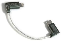 DD HIFI MFI06 - OTG adatkábel Lightning dugó és USB Type-C dugó csatlakozóval - 80 mm - 90° (DDHIFI-MFI06L-80)