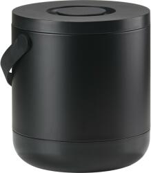 ZONE Coș de gunoi alimentar CIRCULAR 15 l, negru, plastic, Zona Danemarca