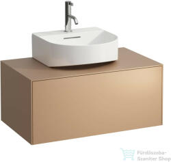 Laufen Sonar 77, 5x45, 5x34 cm-es 1 fiókos alsószekrény kivágással H816341, H816342 mosdóhoz, Copper H4054410340411 (H4054410340411)