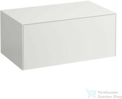 Laufen Sonar 77, 5x45, 5x34 cm-es 1 fiókos alsószekrény kivágás nélkül, Matt fehér H4054100341701 (H4054100341701)