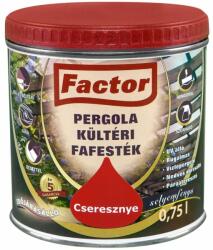 Festékbázis Factor Pergola oliva 0, 75 l kültéri fafesték