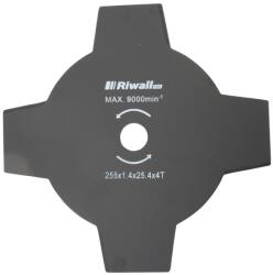 Riwall PRO vágókés fűkaszához 255x25, 4 mm (RACC00027)