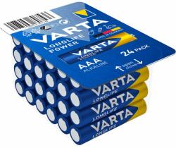 VARTA Baterii Varta Longlife Power, AAA, LR3, 24 bucati/set (VR120003) Baterie reincarcabila