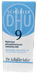  Schüssler-só Nr. 9 natrium phosphoricum D6 200 db