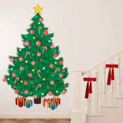 Walplus Sticker Traditional Christmas Tree