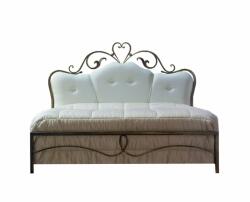 Stefiart Design Branco - Pat metalic tapitat din Colecția Classic StefiArt 160x200cm