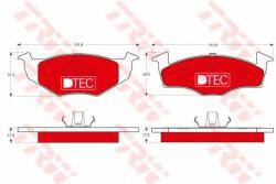 TRW Set placute frana, frana disc SKODA FABIA I (6Y2) (1999 - 2008) TRW GDB1274DTE