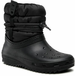 Crocs Cizme de zăpadă Crocs Classic Neo Puff Luxe Boot W 207312 Negru