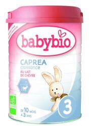 BABYBIO Formula de lapte praf de capra 3, +10 luni, 800 gr, Babybio