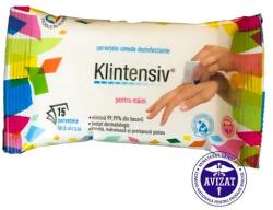 KLINTENSIV Servetele dezinfectante de maini, 15 buc, Klintensiv