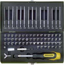 PROXXON 23107 bit készlet 75 részes 1/4"