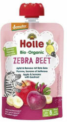 HOLLE BABY Piure Pouch Bio de banane si sfecla, +6 luni, 100 g, Holle Baby Food