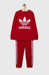 adidas Originals gyerek melegítő piros - piros 116 - answear - 27 990 Ft