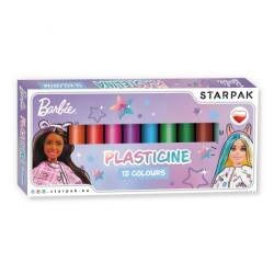 Starpak Barbie színes gyurma - 12 színű