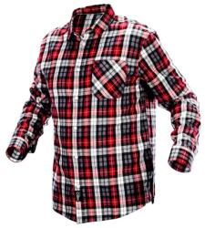 NEO TOOLS Ing Neo 81-540-S Flanel Piros-Fekete-Fehér 100% Pamut, S (81-540-S)