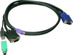 LevelOne Switch KVM Level One Cable ACC-3202 USB+PS/2 3, 00m (ACC-3202)