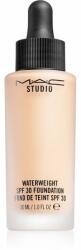MAC Cosmetics Studio Waterweight SPF 30 Foundation könnyű hidratáló alapozó SPF 30 árnyalat NC 20 30 ml