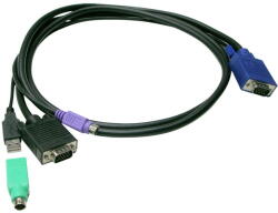 LevelOne Switch KVM Level One Cable ACC-2103 USB+PS/2 5, 00m (ACC-2103)