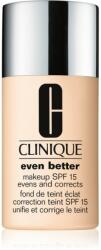 Clinique Even Better Makeup SPF 15 Evens and Corrects korrekciós alapozó SPF 15 árnyalat CN 10 Alabaster 30 ml