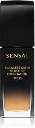 Sensai Flawless Satin Moisture Foundation folyékony make-up SPF 25 árnyalat 205 Mocha Beige 30 ml
