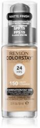 Revlon Cosmetics ColorStay tartós matt alapozó kombinált és zsíros bőrre árnyalat 150 Buff 30 ml