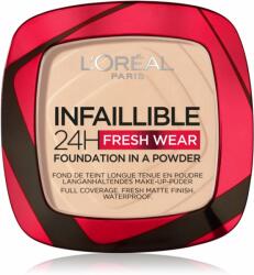 L'Oréal Infaillible Fresh Wear 24h púderes make-up árnyalat 20 Ivory 9 g