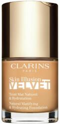 Clarins Skin Illusion Velvet mattító folyékony alapozó tápláló hatással árnyalat 110.5W 30 ml
