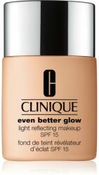 Clinique Even Better Glow Light Reflecting Makeup SPF 15 üde hatást keltő alapozó SPF 15 árnyalat CN 02 Breeze 30 ml