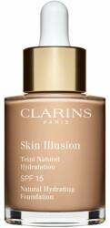 Clarins Skin Illusion Natural Hydrating Foundation világosító hidratáló make-up SPF 15 árnyalat 108W Sand 30 ml
