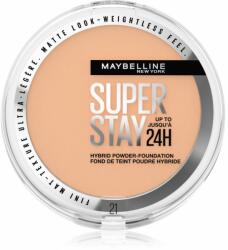 Maybelline SuperStay 24H Hybrid Powder-Foundation kompakt púderes alapozó matt hatásért árnyalat 21 9 g