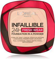 L'Oréal Paris Infaillible Fresh Wear 24h púderes make-up árnyalat 180 Rose Sand 9 g