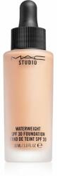 MAC Cosmetics Studio Waterweight SPF 30 Foundation könnyű hidratáló alapozó SPF 30 árnyalat NW18 30 ml